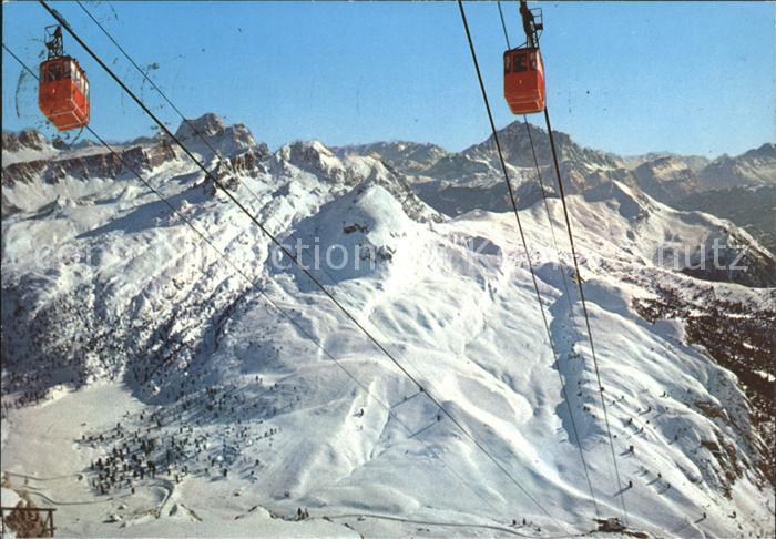 Seilbahn Passo Falzarego-Lagazuoi Pelmo Civetta Cortina d Ampezzo