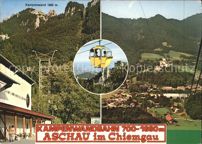 Seilbahn Kampenwand Aschau im Chiemgau Schloss