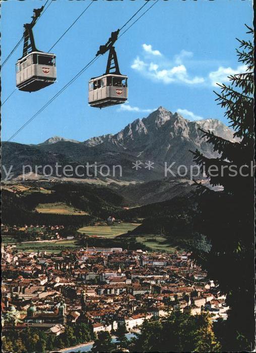 Seilbahn Nordkette Innsbruck Wagenkreuzung