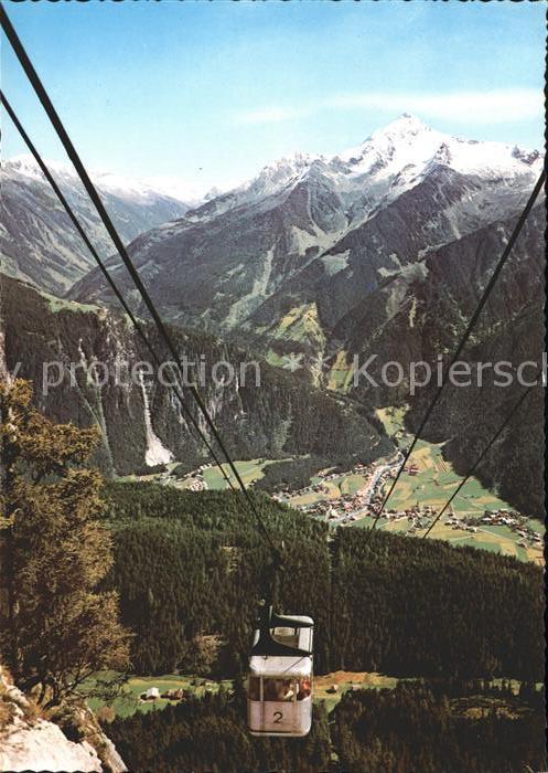 Seilbahn Penken Mayrhofen Ahornspitze Zillertal