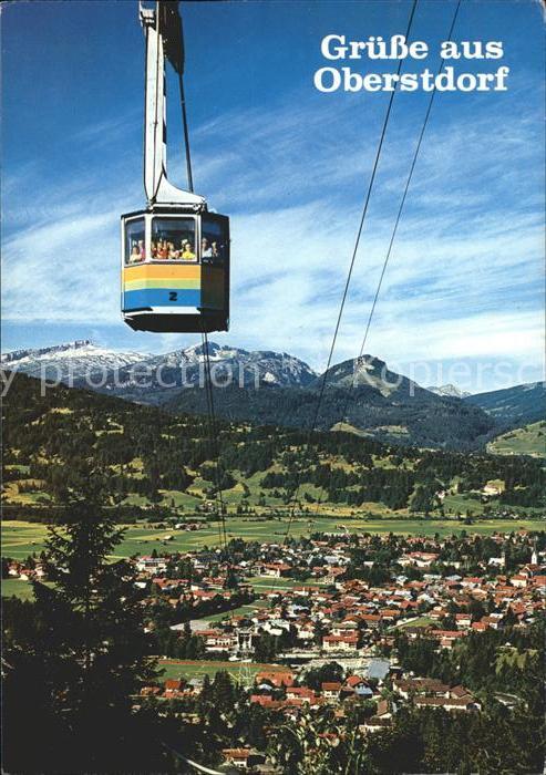 Seilbahn Nebelhorn Oberstdorf Allgaeuer Alpen
