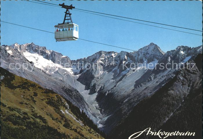 Seilbahn Ankogel Mallnitz Hochalmspitze Saeuleck