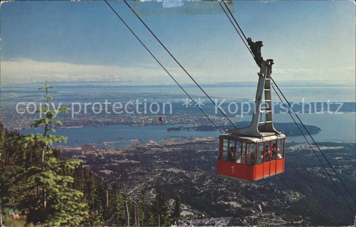 Seilbahn Grouse Mountain Skyride North Vancouver Canada