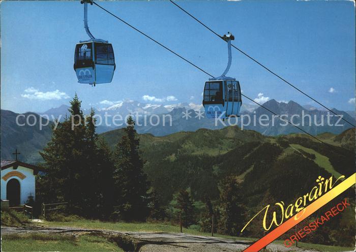 Seilbahn Wagrain Griesskareck