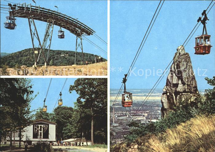 Seilbahn Thale Hexentanzplatz