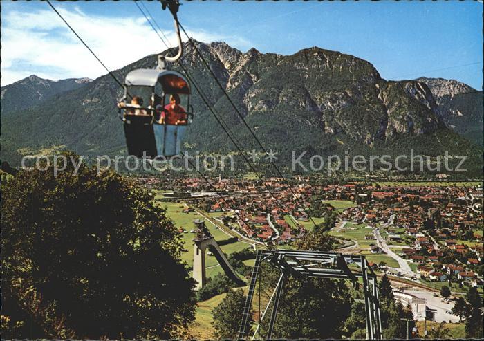 Seilbahn Eckbauer Garmisch-Partenkirchen Olympiasprungturm