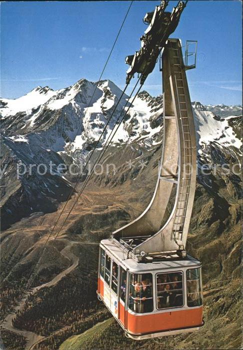 Seilbahn Schnalstal Gletscherbahn Salurnspitze