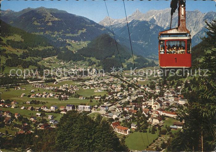Seilbahn Hochjoch Latschau Golm Schruns Montafon