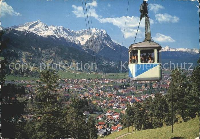 Seilbahn Wankbahn Garmisch-Partenkirchen Zugspitzgruppe