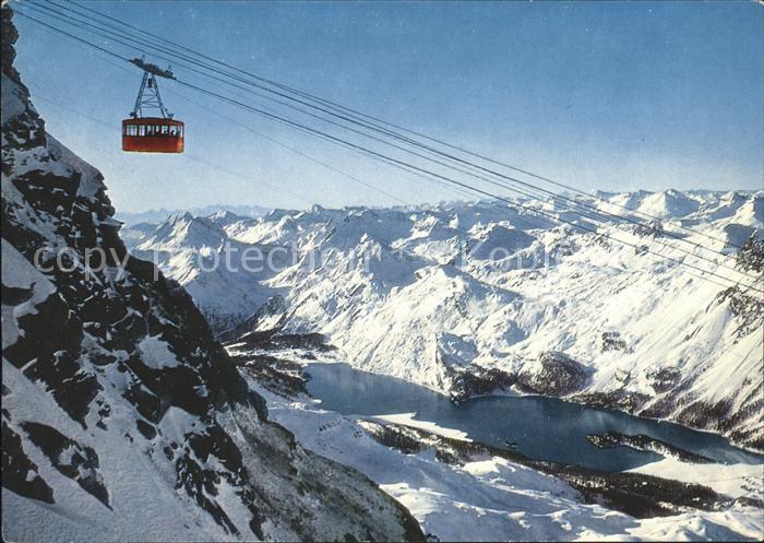 Seilbahn Silvaplana-Corvatsch Silsersee