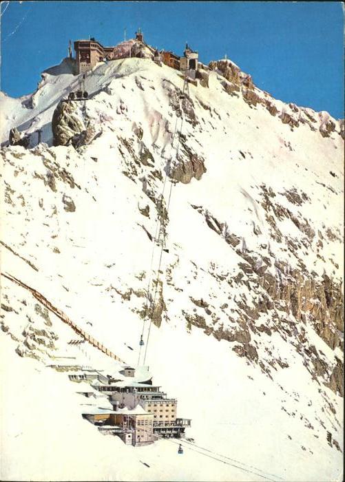 Seilbahn Zugspitze Hotel Schneefernerhaus Zugspitzgipfel