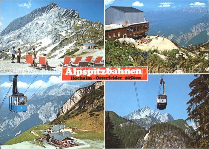 Seilbahn Alpspitzbahnen Hochalm Osterfelder Bergstation
