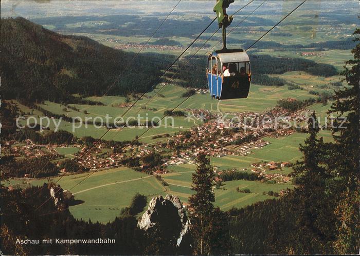 Seilbahn Kampenwand Aschau Bayerische Alpen