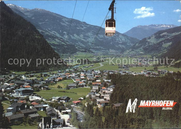 Seilbahn Ahorn Mayrhofen Zillertal Schwendau Hippach Ramsau