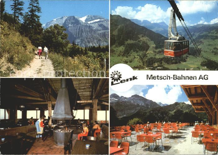 Seilbahn Metsch Lenk Berghaus Metsch