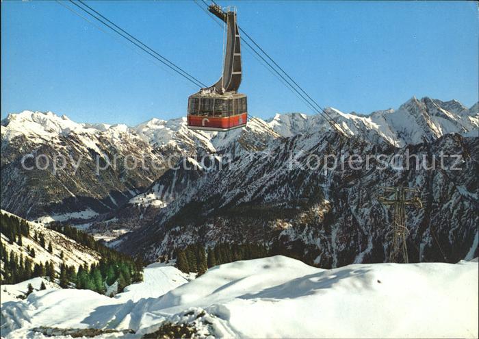 Seilbahn Fellhorn Oberstdorf im Allgaeu