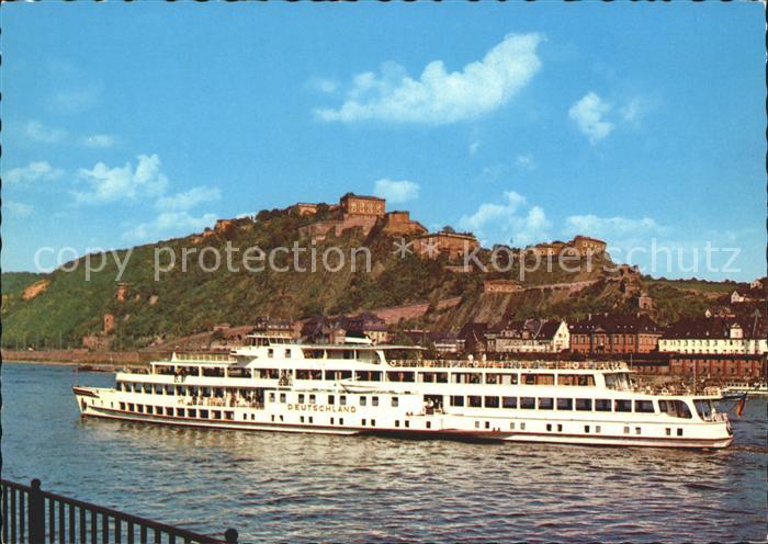 Motorschiffe Deutschland Koblenz Ehrenbreitstein