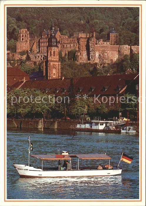 Motorboote Mary-Ann Heidelberg Neckar