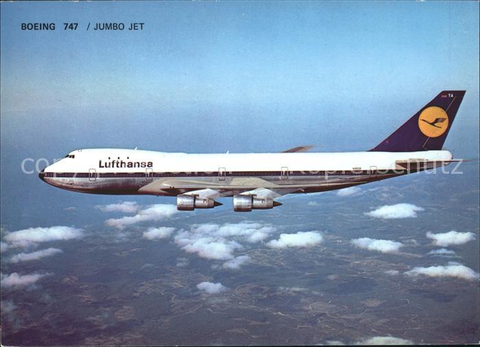 Lufthansa Boeing 747 Jumbo Jet