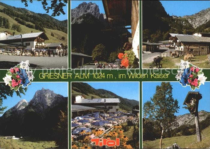 Wilder Kaiser Alpengasthaus Griesner Alm