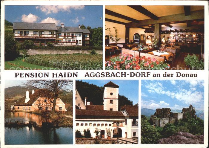 Aggsbach-Dorf Dorf Donau Pension Haidn