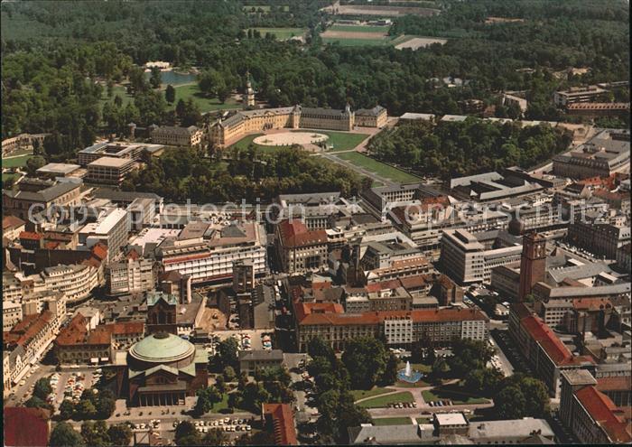 Karlsruhe Fliegeraufnahme