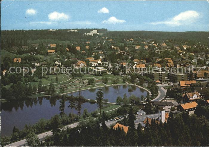 Hahnenklee-Bockswiese Harz Fliegeraufnahme