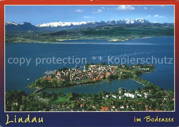 Lindau Bodensee Fliegeraufnahme