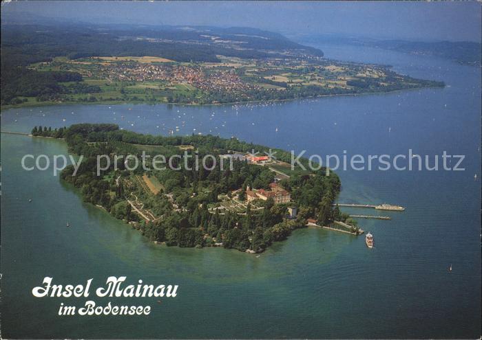 Insel Mainau Fliegeraufnahme
