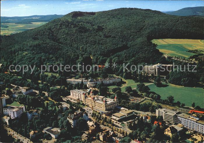 Bad Wildungen Kurviertel Fliegeraufnahme