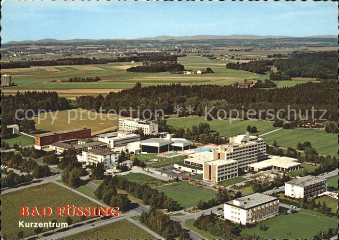 Bad Fuessing Kurzentrum Kurmittelhaus Kurklinik NiederbayernFliegeraufnahme