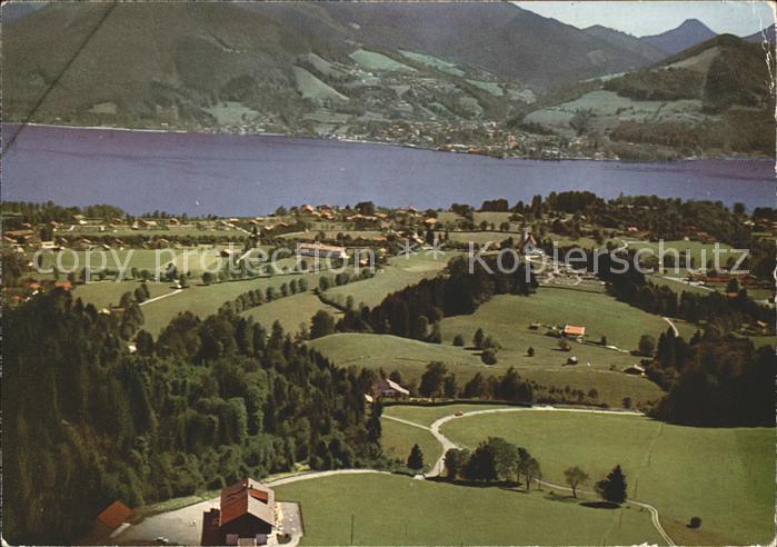 Bad Wiessee Berggasthof Sonnenbichl Fliegeraufnahme