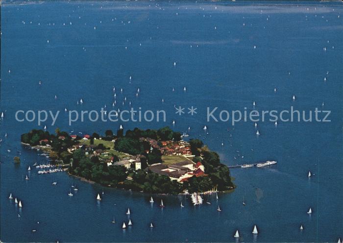 Fraueninsel Chiemsee Fliegeraufnahme