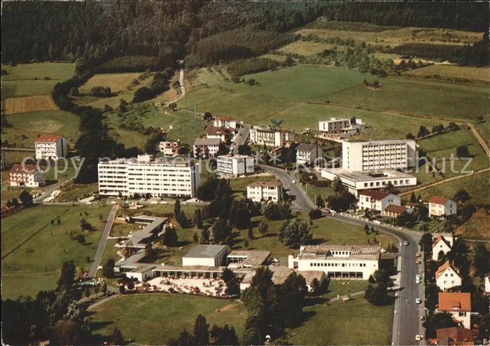 Bad Soden-Salmuenster Vogelsberg Spessart Kurzentrum Fliegeraufnahme