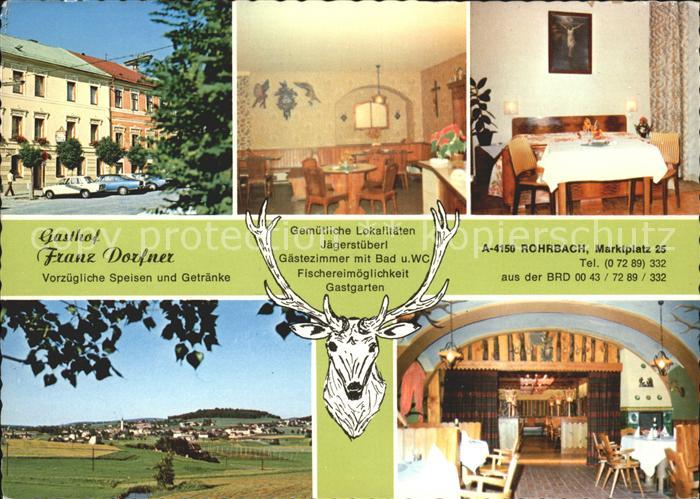 Rohrbach Oberoesterreich Gasthof Franz Dorfner