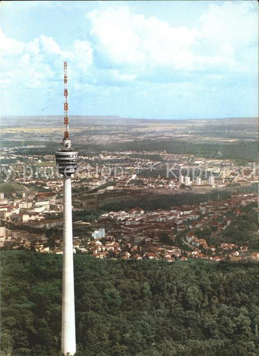 STUTTGART  CITY Fernsehturm Fliegeraufnahme