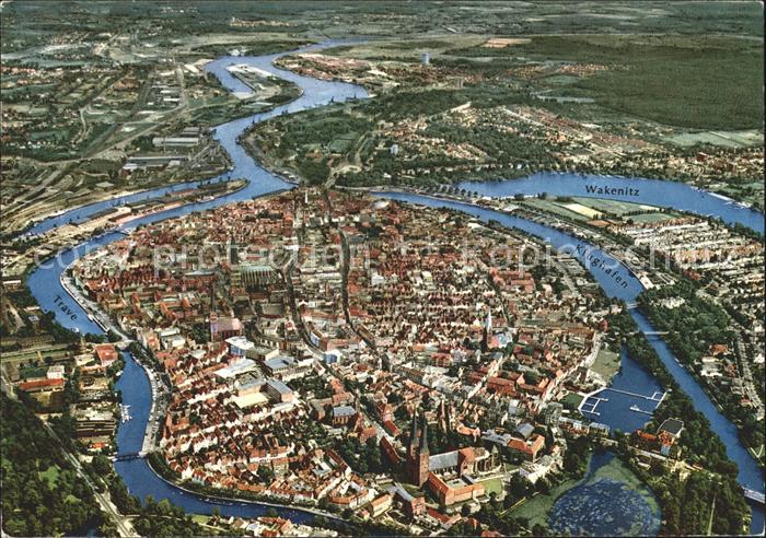 LueBECK  CITY Fliegeraufnahme