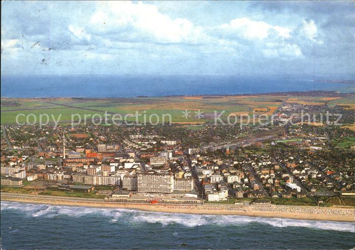 Westerland Sylt Fliegeraufnahme