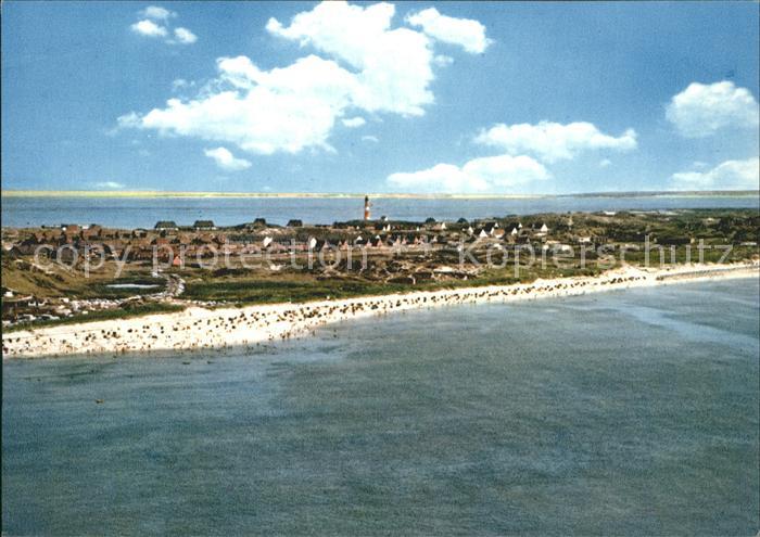 Hoernum Sylt Fliegeraufnahme