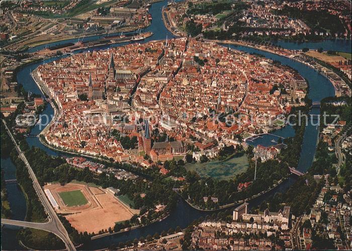 LueBECK  CITY Fliegeraufnahme
