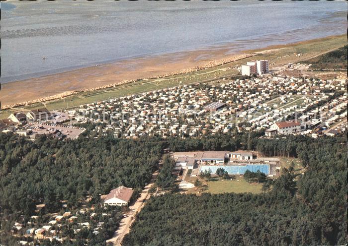 Sahlenburg Wernerwald Waldfreibad Campingplatz Fliegeraufnahme