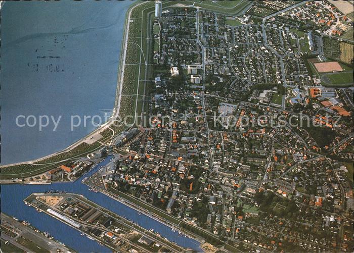 Buesum Nordseebad Fliegeraufnahme