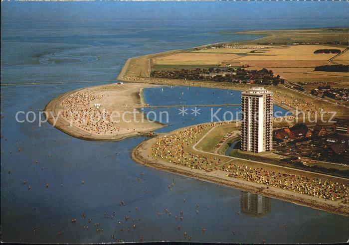 Buesum Nordseebad Fliegeraufnahme
