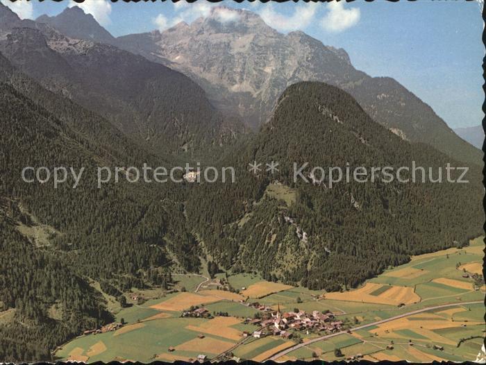 St Martin Lofer Steinbergen Fliegeraufnahme