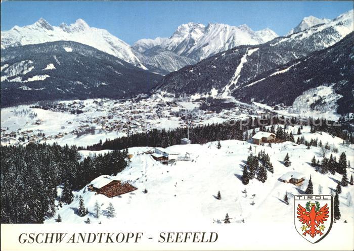 Seefeld Tirol Gschwandtkopf Fliegeraufnahme
