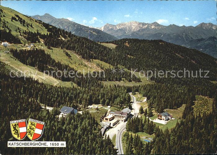 Katschberghoehe Fliegeraufnahme
