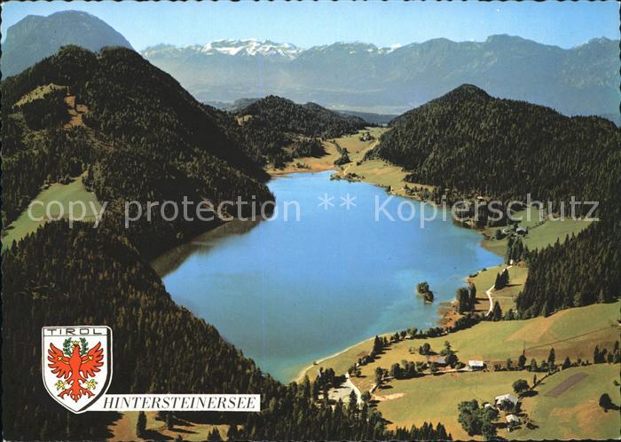 Hintersteinersee Rofangebirge Fliegeraufnahme