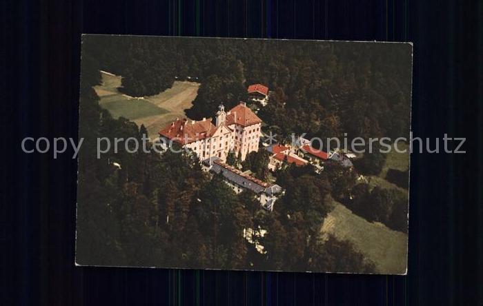 Lenggries Schloss Hohenburg Fliegeraufnahme