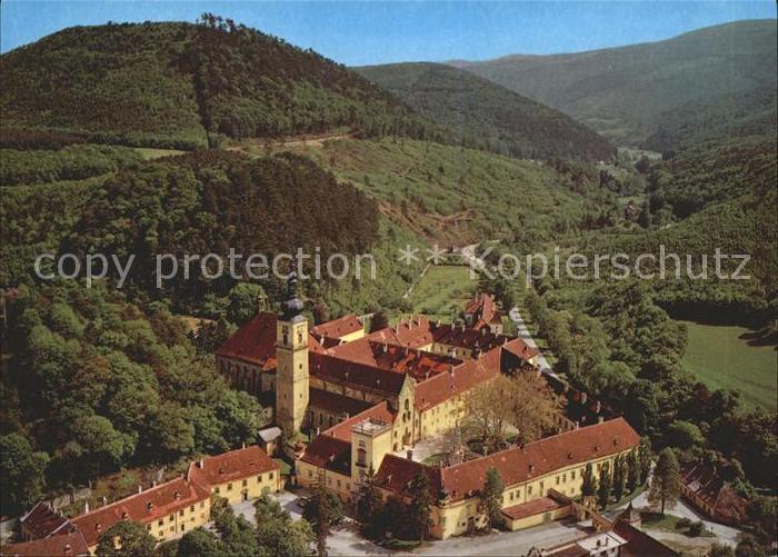 Heiligenkreuz Niederoesterreich Stift Heiligenkreuz Fliegeraufnahme