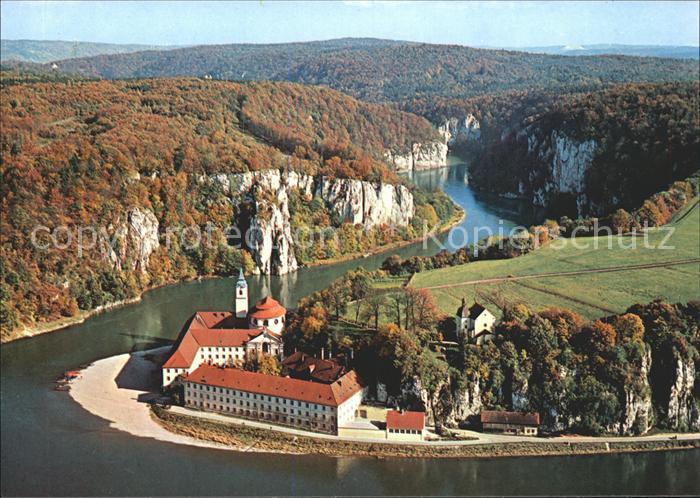 Kloster Weltenburg Fliegeraufnahme